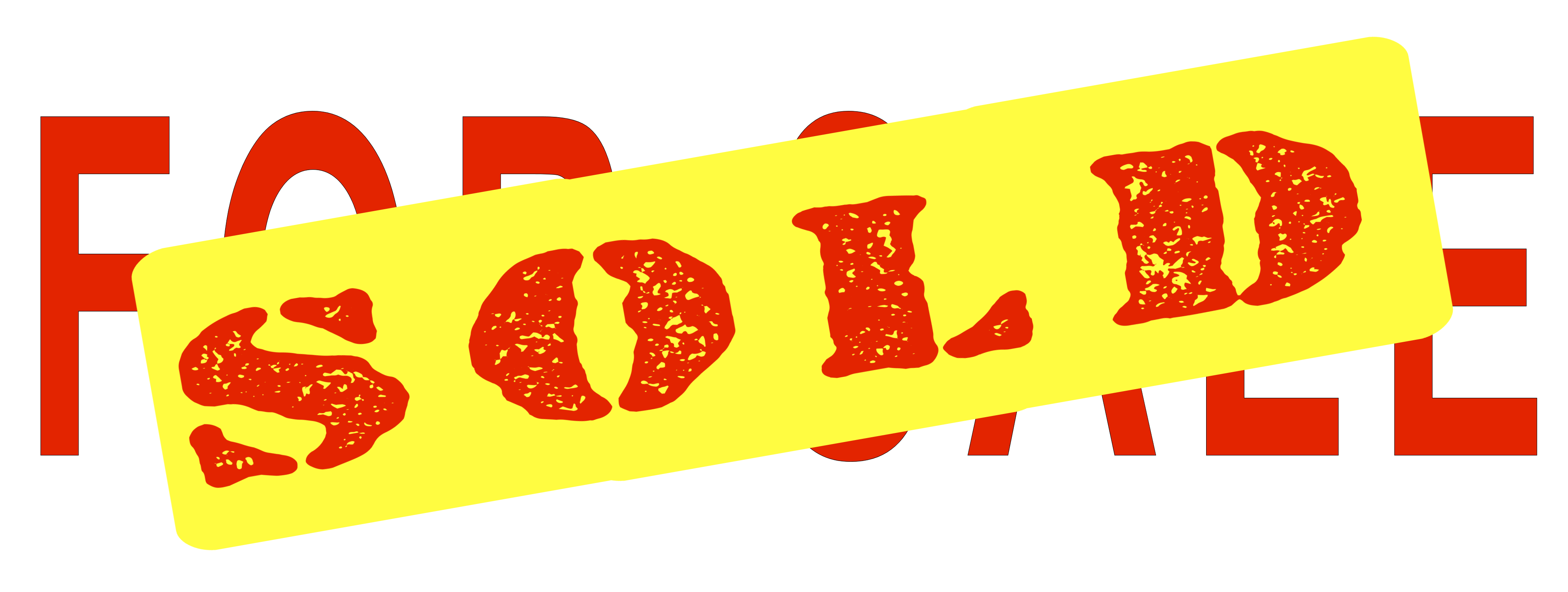 SOLD sign
